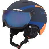 BYOND VISOR navy/orange